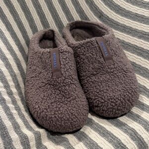 Bombas Sunday Plush Sherpa Slip-On Slippers - Dusty Purple women’s 8